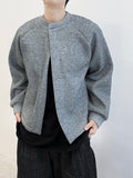 Velua crop knit cardigan