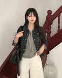 Bano Two-Pocket Slim Denim Shirt