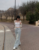 Miel Shirring Cap String Sleeveless