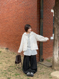 Lilcot Dot Hood Zip-Up Jumper