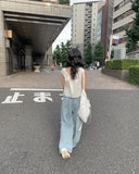 Leggen Frill Off-Shoulder Blouse