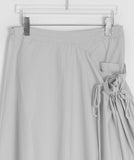 Kannahi Shirring Long Skirt