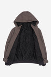 Bluff incision bio hooded zip-up jumper
