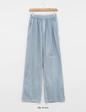 [unisex] Heson Pigment Banding Wide Pants - Pigment ver