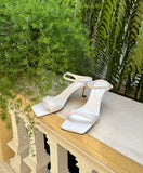 Yuloa Square Strap Mule Shoes