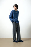 WOOL ONE TUCK SLACKS