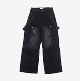 Ibian pocket strap pants