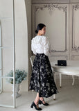 Roche Flower Banding Skirt