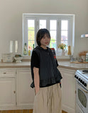 [unisex] Rango Linen Pintuck Wide Balloon Pants