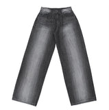 Timer Black Washed Wide Denim