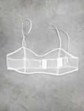 Aren Organza See-through Bustier