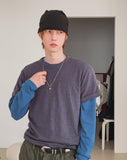 Normal Cotton Plain Long Sleeve T-shirt