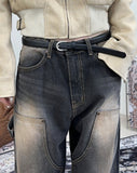 Kenin Washing Carpenter Denim Pants