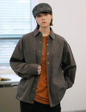 Double Pocket Work Shirt Jacket