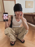 Leaders Rib Loose Fit Sleeveless
