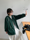 Gakoi Brushed Check Hood Over Shirt
