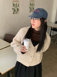 Chirons Crop Knit Cardigan