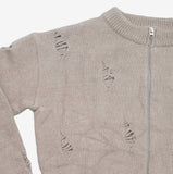 Siren Vintage Zipper Cardigan