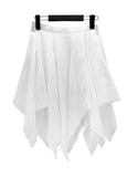 Charming Unbalanced Cotton Skirt
