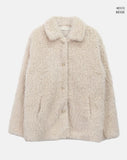 Abin Fur Fluffy Midi Coat