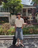 Varmil Maxi Bermuda Denim Pants