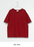 [unisex] Monzo Layered Pocket Boxy Short Sleeve Tee