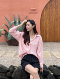 Lavia Loose Fit Back-Slit Shirt