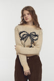 Ribbon Brush CROP Knit