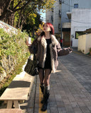 Creme Raccoon Fur Padding Mustang