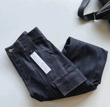 Raw Cargo Wide Denim