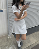 Hez Terry Collar Mini One Piece