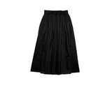 Bran Pintuck Cotton Long Skirt