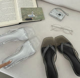 Soft Cushion Flip-Flops Slippers Heels Mules