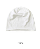 Slouch head wrap slab beanie