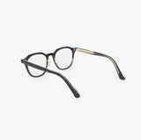 Horn rimmed soft nose pad eyewear