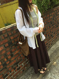 Muesli Basic Pocket Banding Skirt