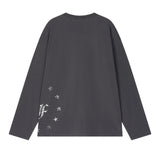 VINTAGE OF STAR Henley Neck Long Sleeve T-Shirt