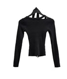 Seron Muffler Knit T-shirt