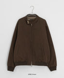 Yusaki Harringtton Button Blouson Jacket