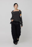 Cupin frill cover short skirt