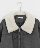 Pilance Quilted Fur Collar Jacket