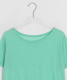 [BAONHAUS] Seidin Tencel Layered Short Sleeve Tee