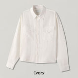 Hayden Flap Pocket Crop Shirt