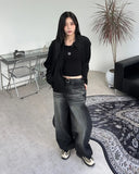 Nez suede biker jacket