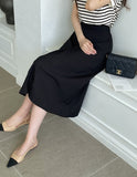Jayer Slit Back Banding Skirt