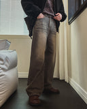 Luke Teen Grey Washed Denim Pants
