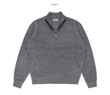 Blick Mix Half Zip Up Knit