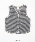 Kunta Stripe Fleece Vest