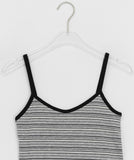 Niero Stripe Tencel String Sleeveless
