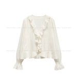 Eileen Ruffle Blouse